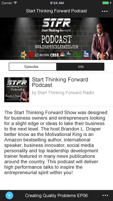 Start Thinking Forward Podcast screenshot 2