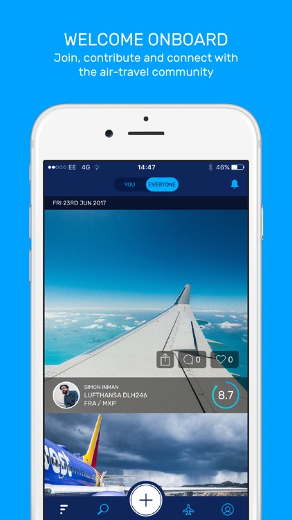 Fllike - Flight Reviews & Airline Ratings screenshot-0