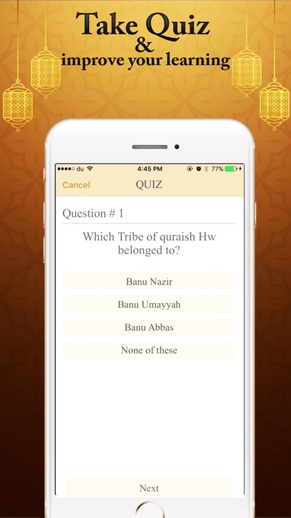 Hazrat Usman R.A's Biography Quiz Quotes screenshot-3