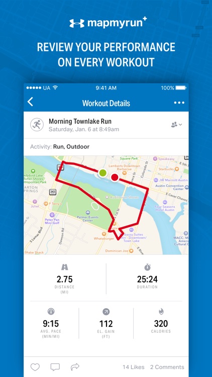 Map My Run+ - GPS Running & Workout Tracker