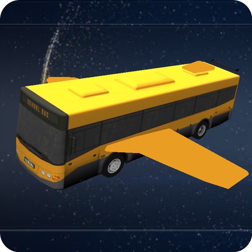 Real School Bus Flying iOS App