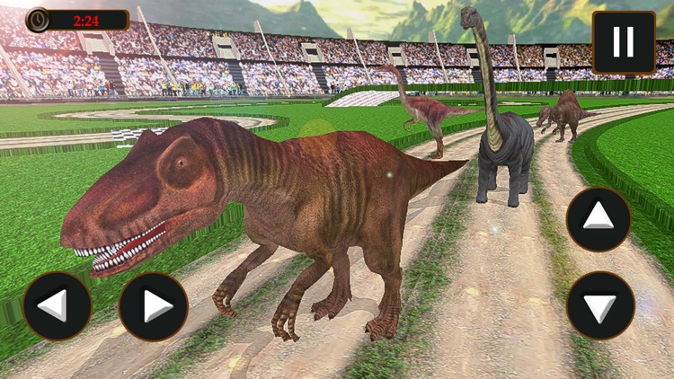 Jurassic Dinosaur Racing