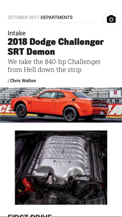 Motor Trend Magazine review screenshots
