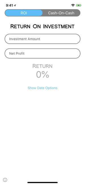 Cash On Calc - Investment Calc