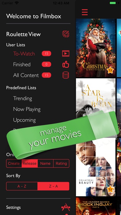 Filmbox: Smart Movie Manager screenshot-3