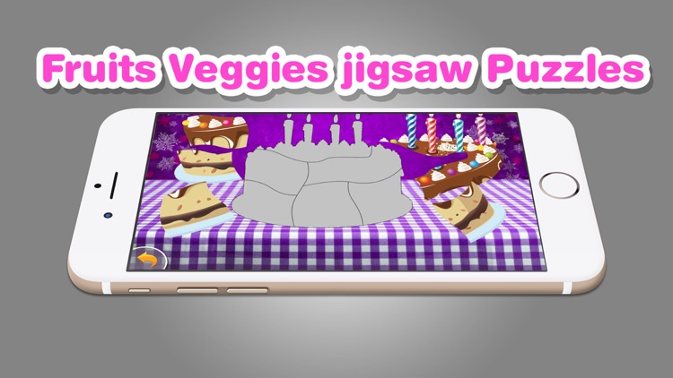 Fruits Veggies jigsaw Puzzles screenshot-3