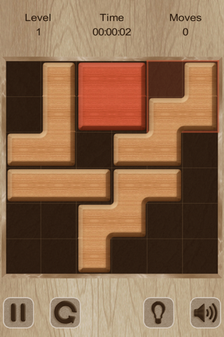 Move The Red Block (ad-free) screenshot 3