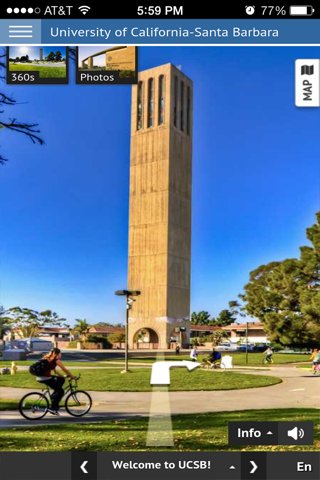 UCSB Virtual Tour - náhled