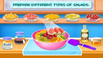 Fruit & Vegetable Salad Maker screenshot 2