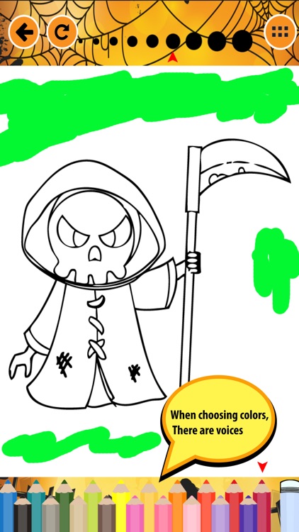 Coloring Book Halloween ED screenshot-3