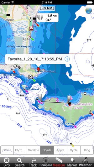 France Mediterranean GPS Chart(圖1)-速報App