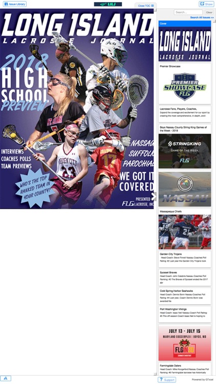 Long Island Lacrosse Journal