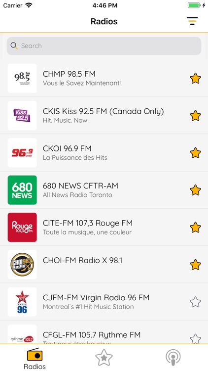 Canada FM - Radios & Podcasts