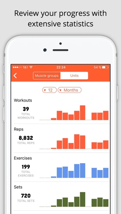 Gym Hero - Fitness Log & Workout Tracker screenshot