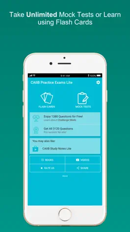 Game screenshot CAIIB Practice Exams Lite mod apk