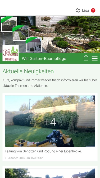 Will Garten-Baumpflege