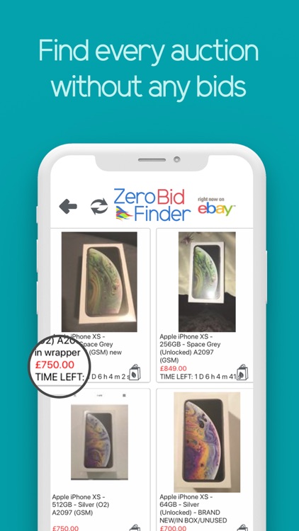Zero Bid Finder for ebay USA