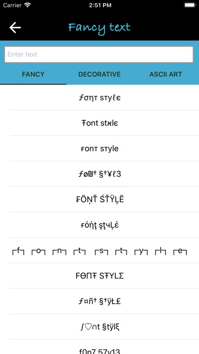 Stylish Text Generator screenshot 2