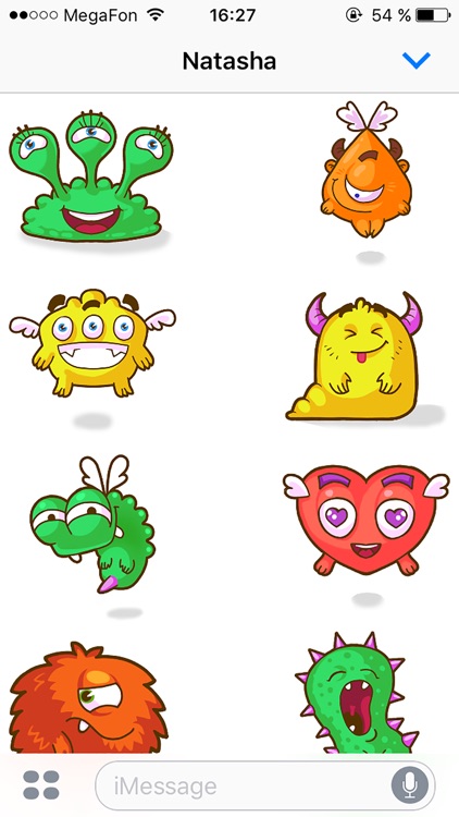 Monsters - Beautiful stickers