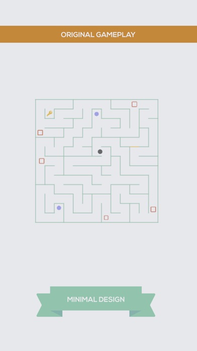Square Maze : A minimal puzzle screenshot 3