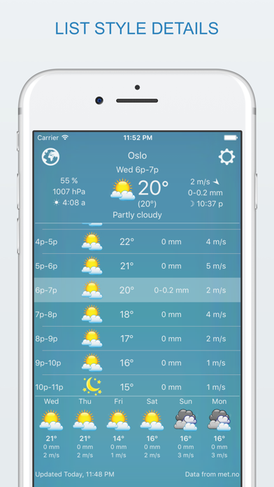 widget weather - offline forecast, your own style Screenshot 3