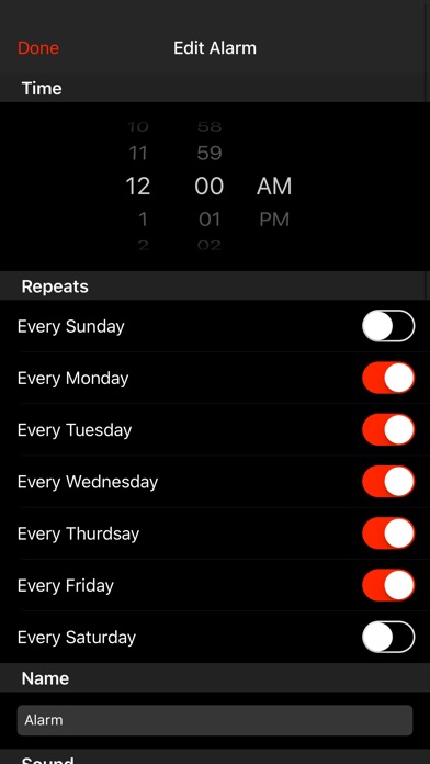 Minapps Alarm Clock screenshot 3