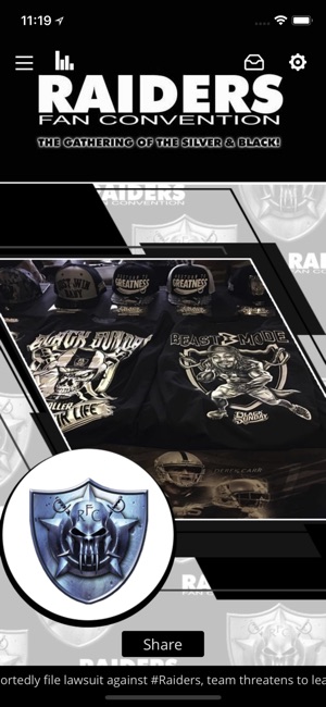 Raiders Fan Convention(圖1)-速報App