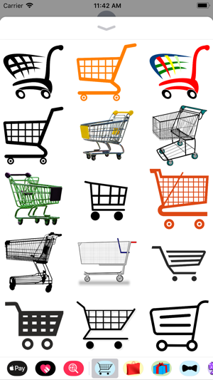 Shopping Cart Stickers