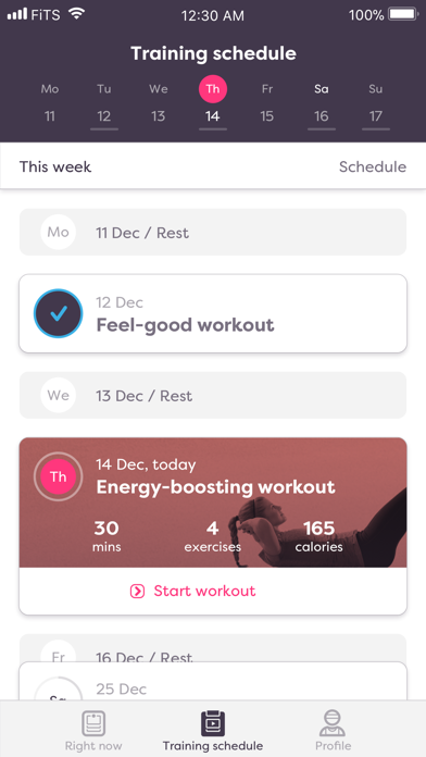 FiTS: Motivation & Fitness screenshot 2
