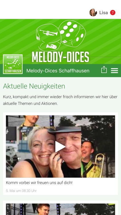 Melody-Dices Schaffhausen