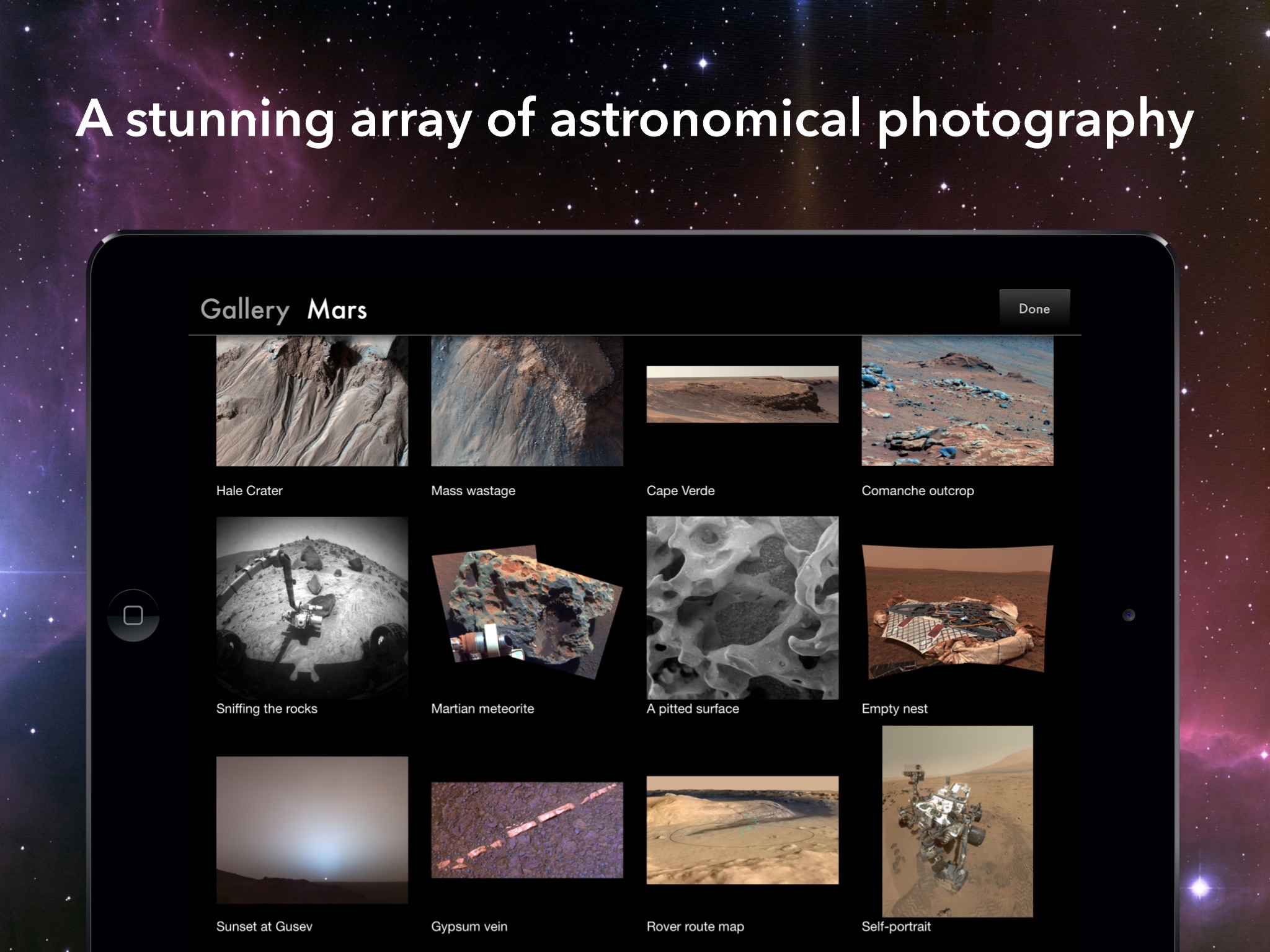 Screenshot do app Solar System for iPad