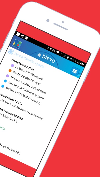 Bievo: Planner for your family