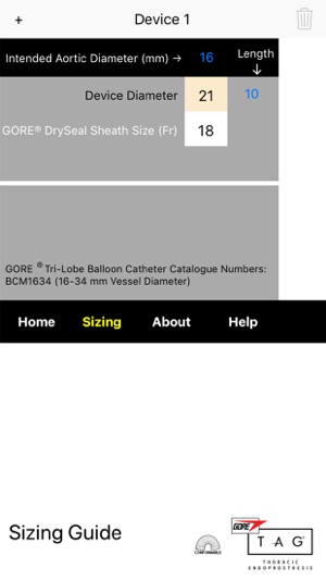 TEVAR Sizing(圖2)-速報App