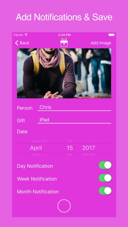 Birthday Countdown Snap Time