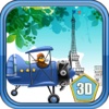 3D Airplane Paris Flight Simulator