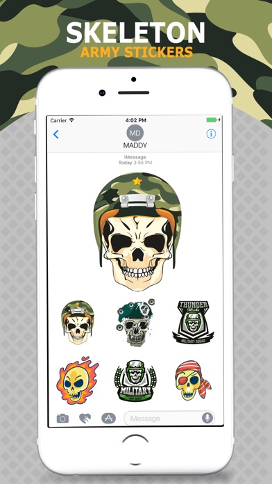 Skeleton Army Stickers screenshot 3