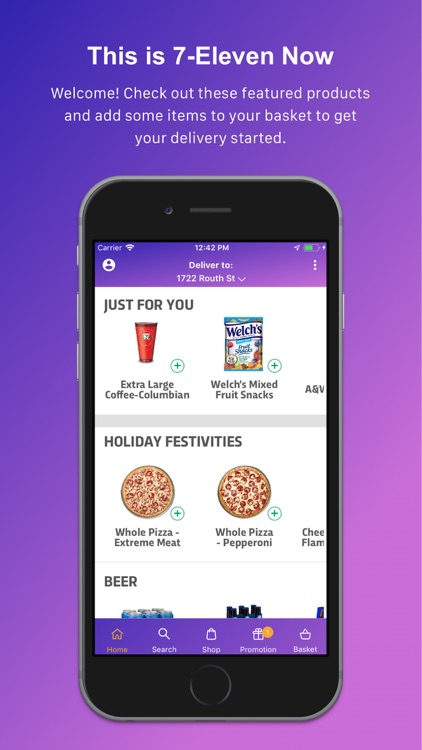 7NOW: Food & Alcohol Delivery