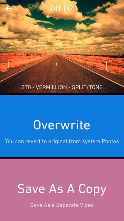 Chromic: Video Filters, Editor