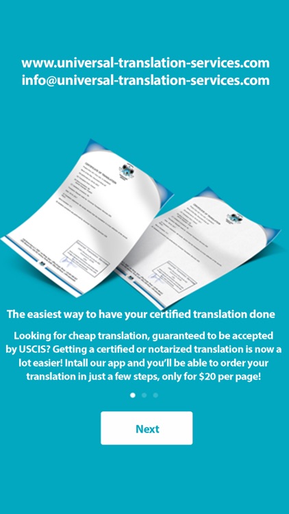 Certified Translation Tool