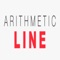 Arithmetic Line is a different game both have arcade element and math element