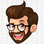 Beard Man  Animated Stickers