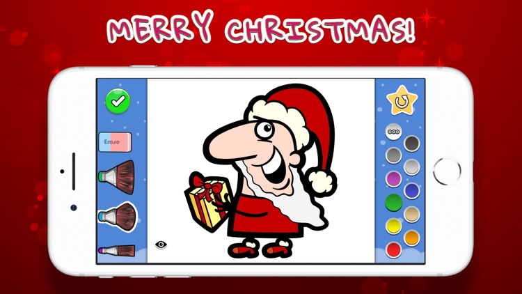 Coloring Your Santa MAX screenshot-4