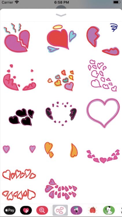 Heart's Valentine Stickers screenshot-3