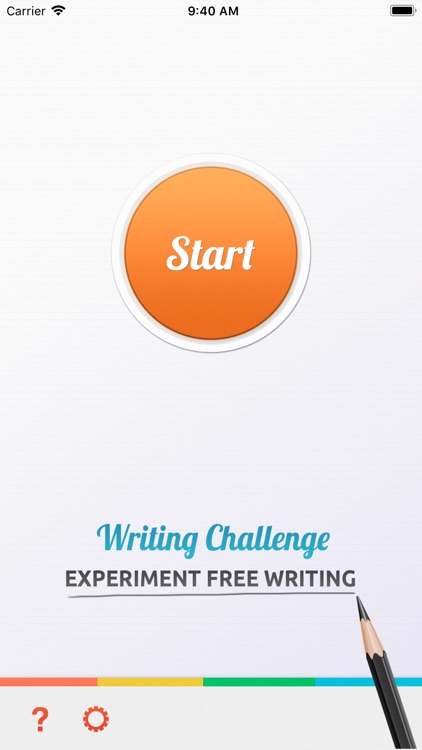 Writing Challenge