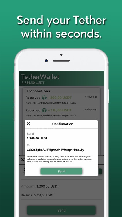 Tether Wallet screenshot-3