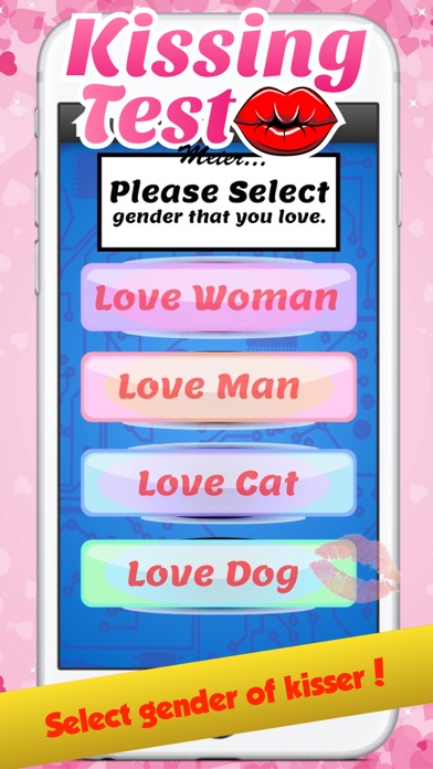 Kissing detector game (prank) screenshot 3