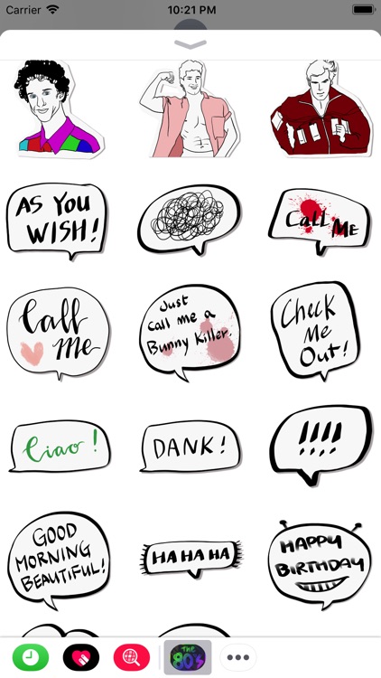 The 80s Sticker Pack