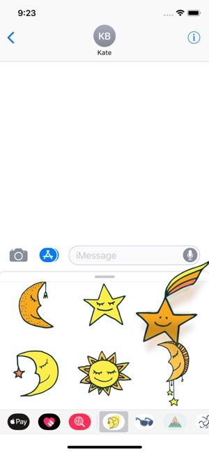 Sun, Moon & Stars Stickers(圖2)-速報App