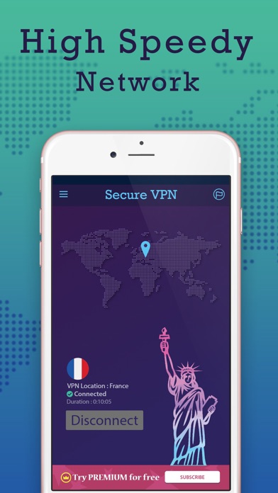 VPN - Unlimited VPN Proxy Site Screenshot on iOS
