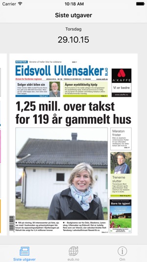 Eidsvoll Ullensaker Blad